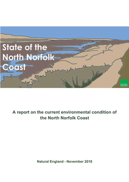 A Report on the Current Environmental Condition of the North Norfolk Coast