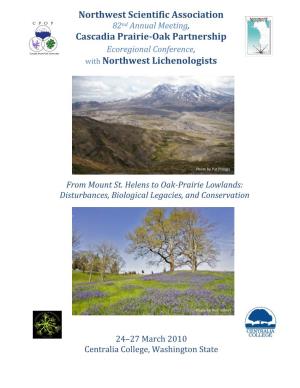 From Mount St. Helens to Oak-Prairie Lowlands: Disturbances, Biological Legacies, and Conservation