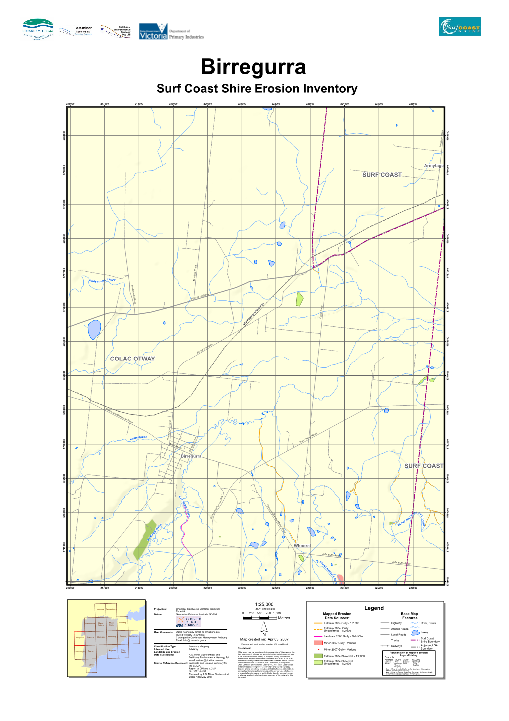 Surf Coast Shire Erosion Inventory