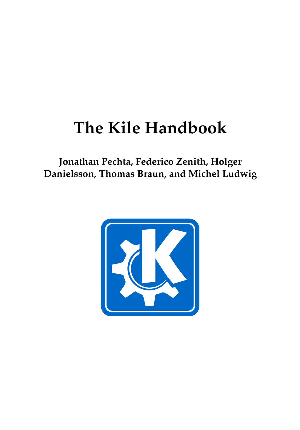 The Kile Handbook