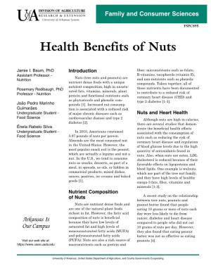 Health Benefits of Nuts