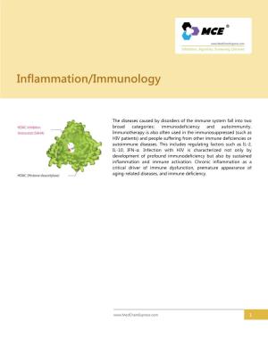 Inflammation/Immunology
