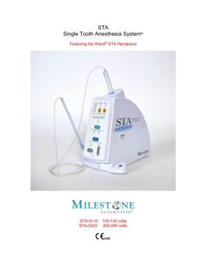 STA Single Tooth Anesthesia System®