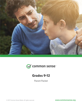 Grades 9-12 Parent Packet