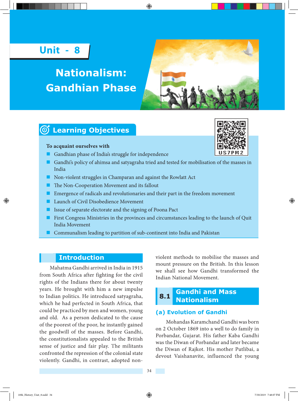 Nationalism Gandhian Phase