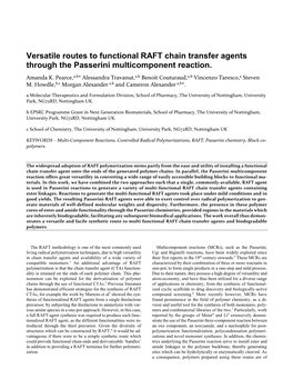 Template for Electronic Submission to ACS Journals