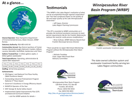 Winnipesaukee River Basin Program (WRBP)