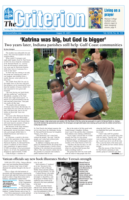 'Katrina Was Big, but God Is Bigger'