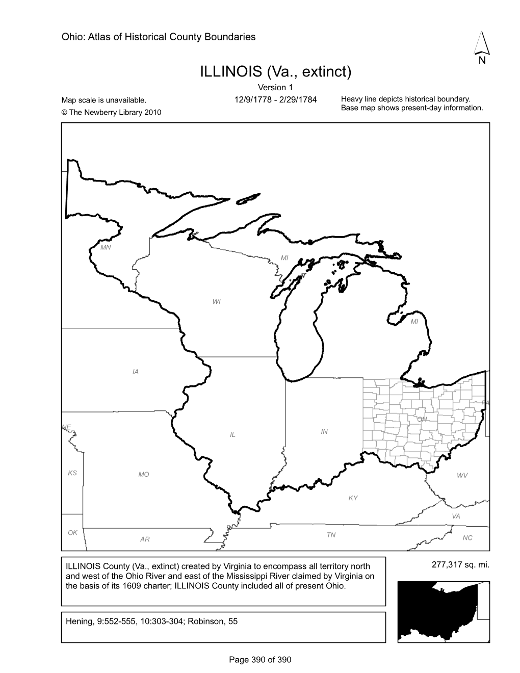 Historical Formation of Tuscarawas County, Ohio