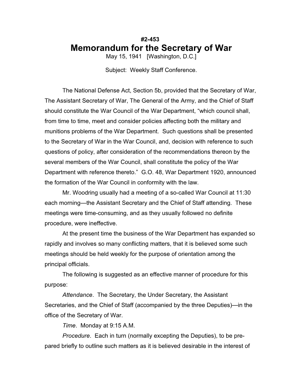 Memorandum for the Secretary of War s2