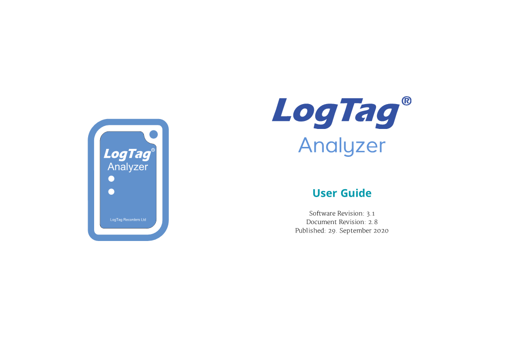 Logtag Analyzer User Guide Page 2