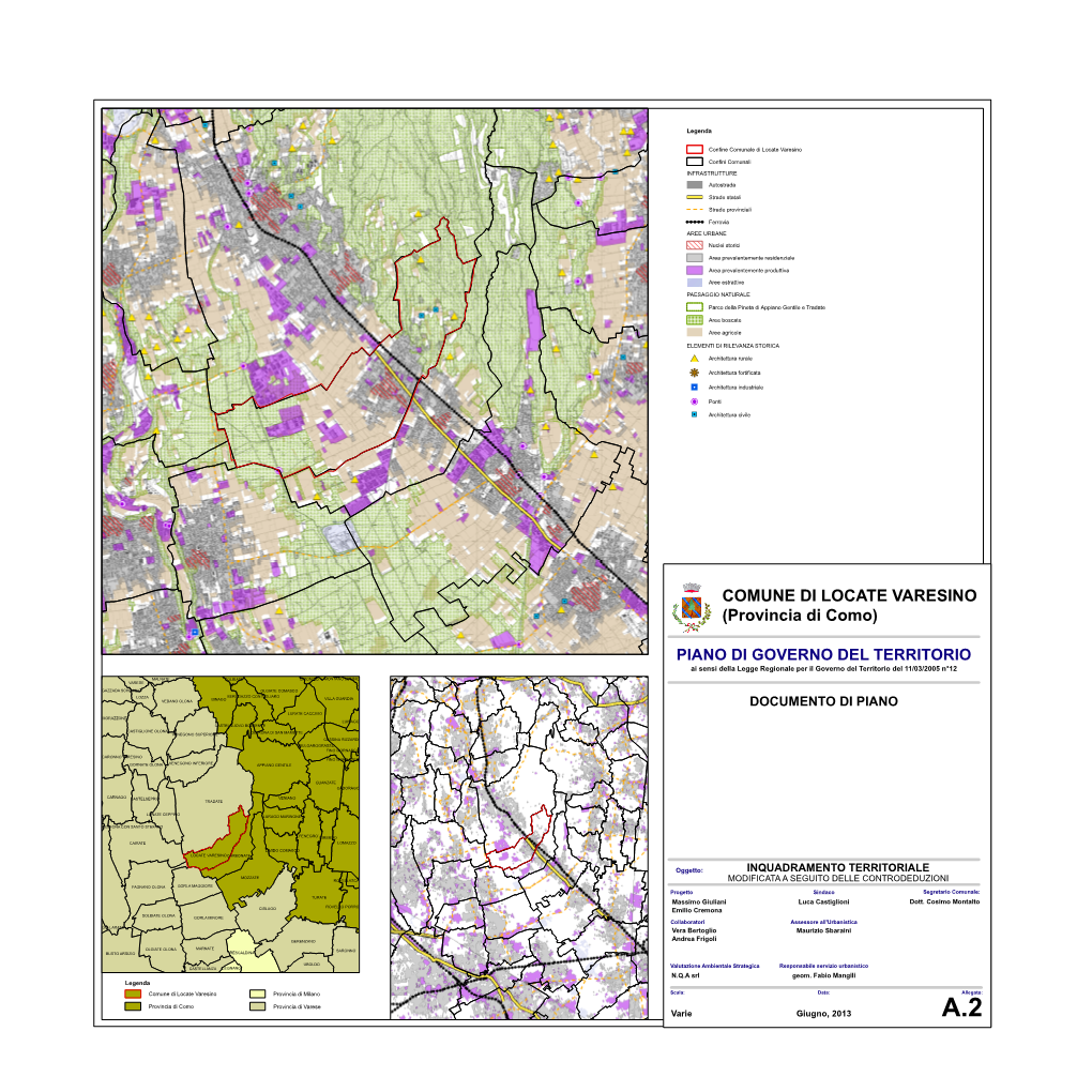 COMUNE DI LOCATE VARESINO (Provincia Di Como)