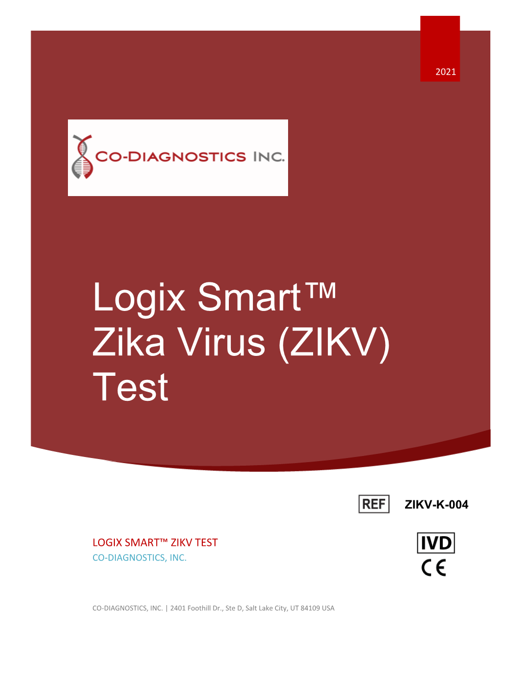 Logix Smart™ Zika Virus (ZIKV) Test