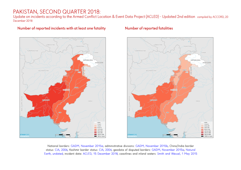 Pakistan, Second Quarter 2018
