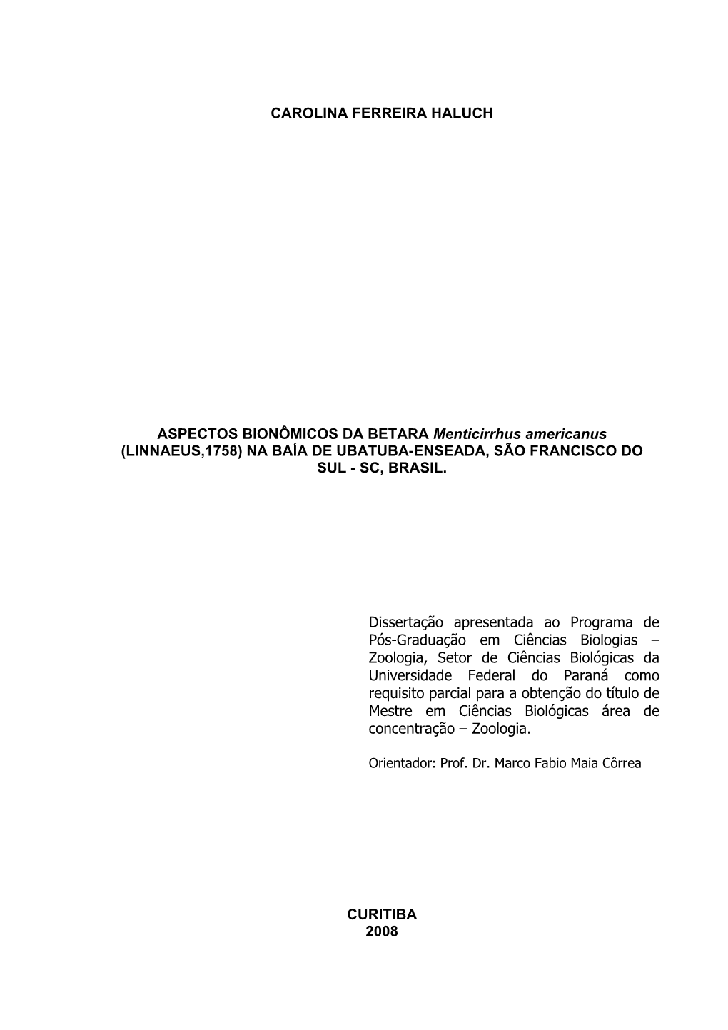 Dissertação Carolina Haluch.Pdf