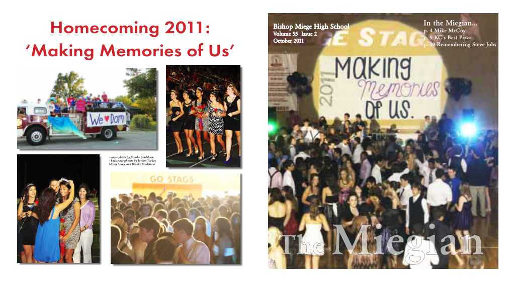 Homecoming 2011: Volume 55 Issue 2 P