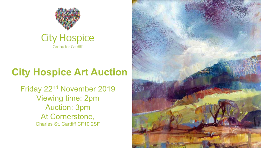 City Hospice Art Auction