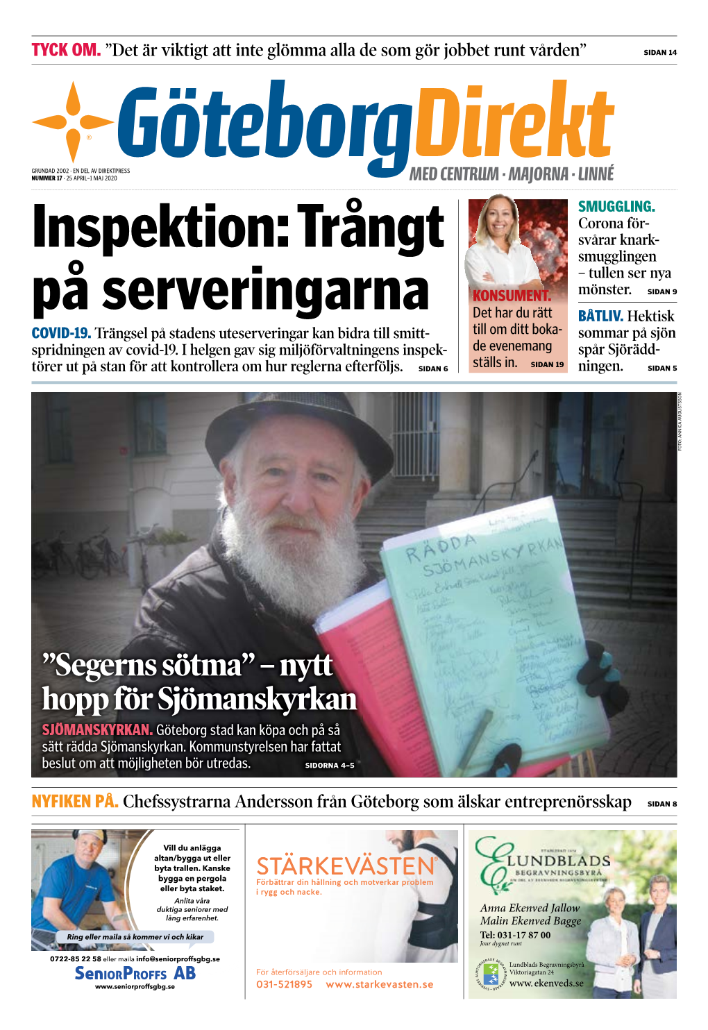 Inspektion: Trångt På Serveringarna