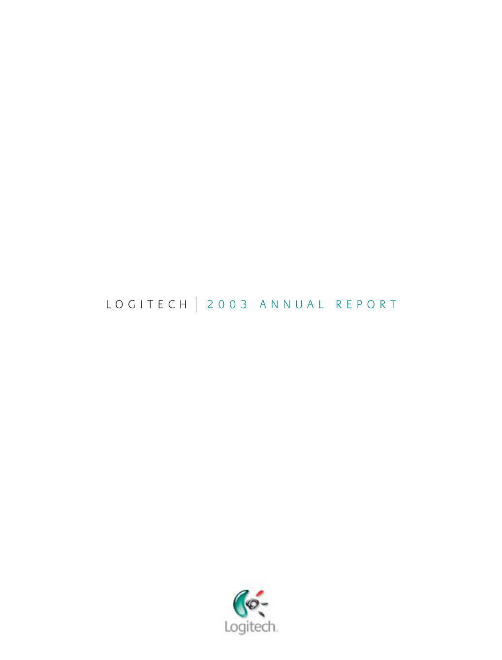 Logitech 2003 Annual Report
