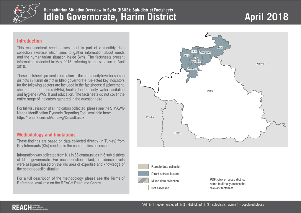 Kafr Takharim 2/2, Idleb Governorate April 2018