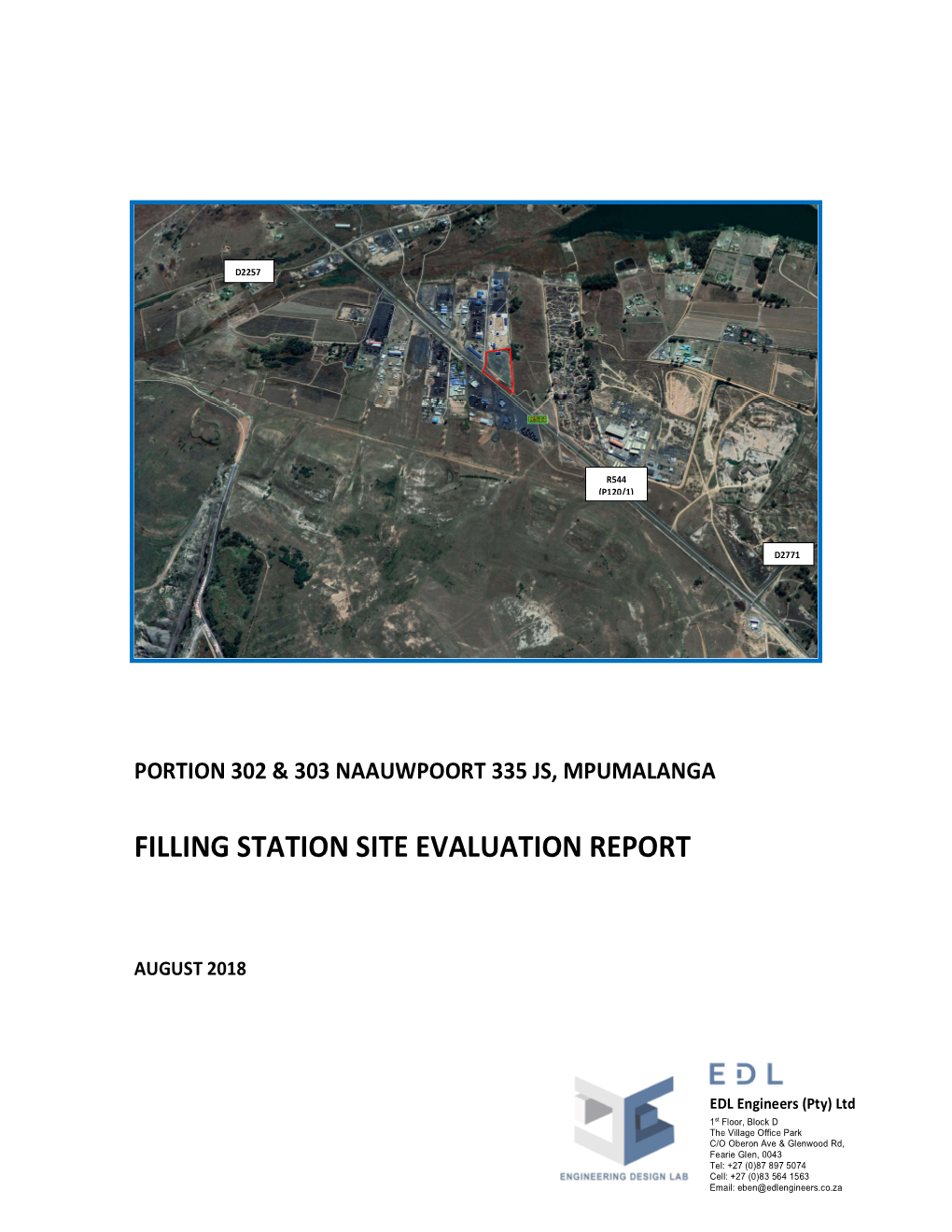 Filling Station Site Evaluation Report