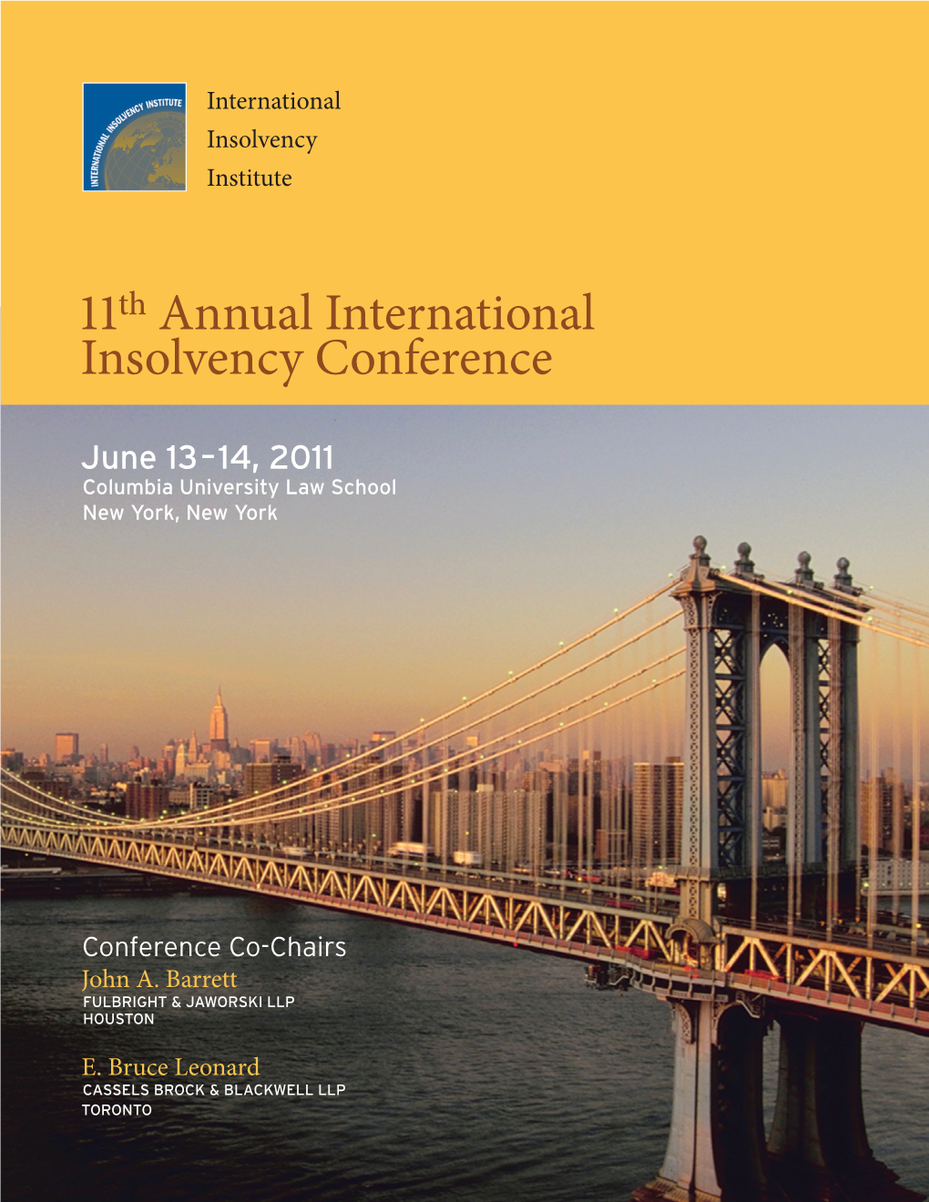 11Th Annual International Insolvency Conference