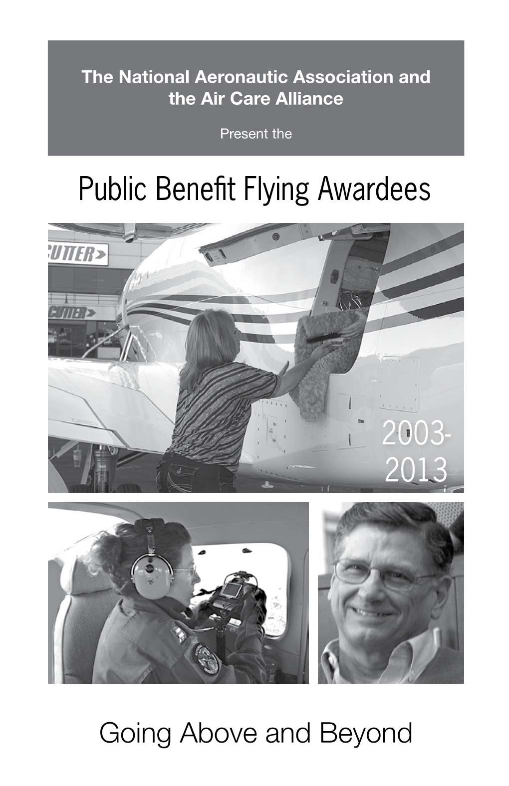 Public Benefit Flying Awardees 2003- 2013