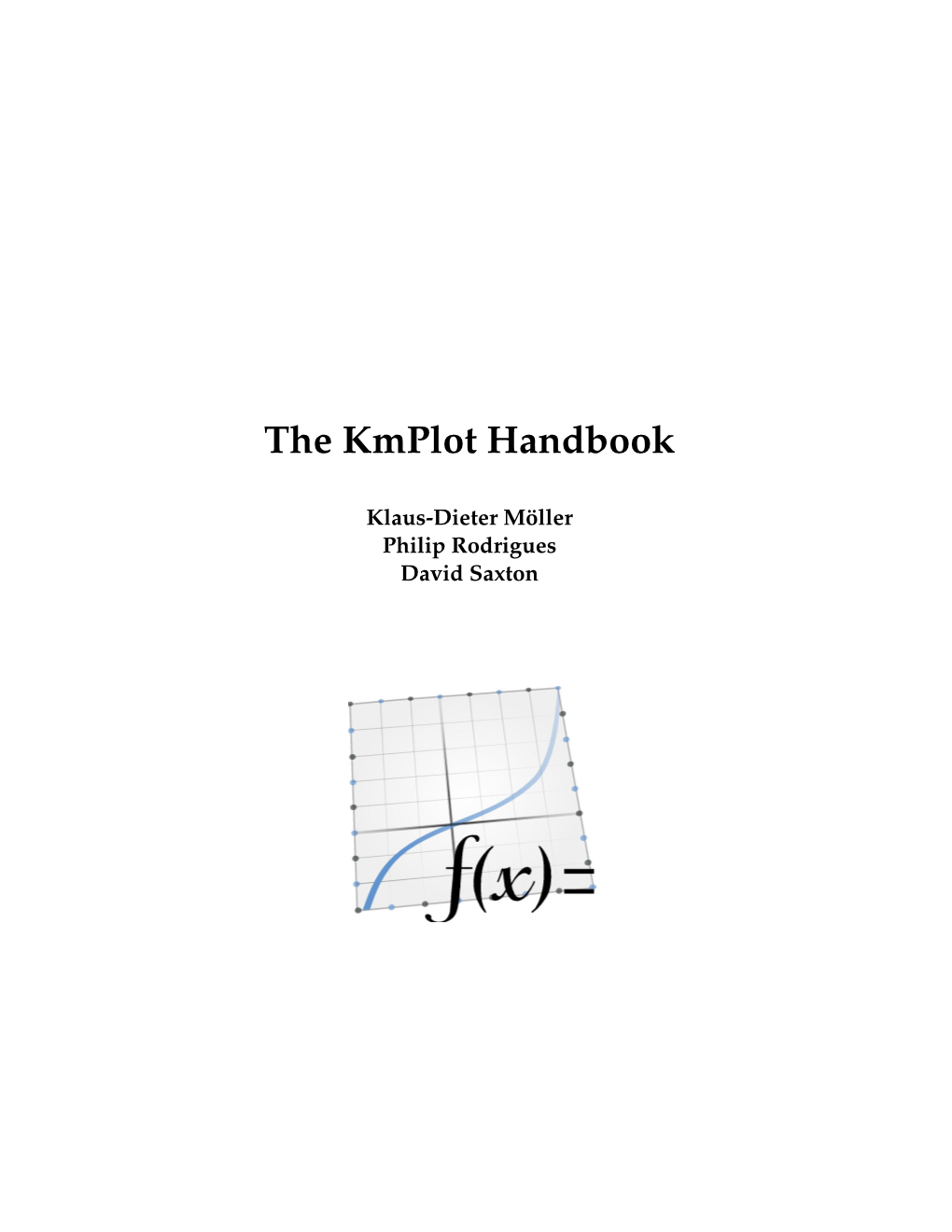 The Kmplot Handbook