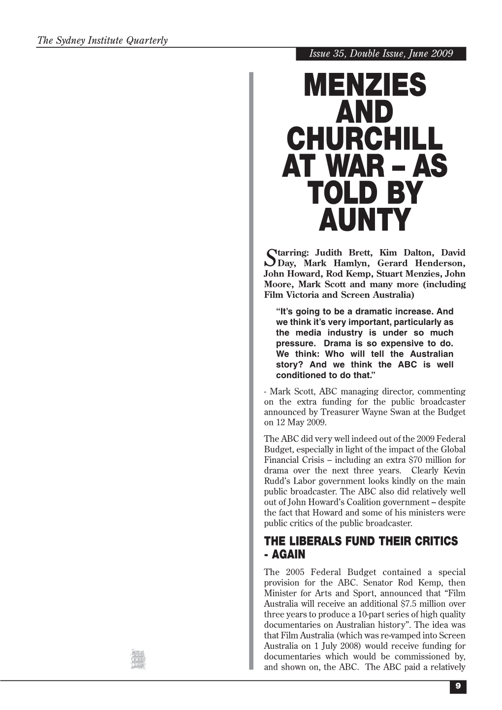 Menzies and Churchill At