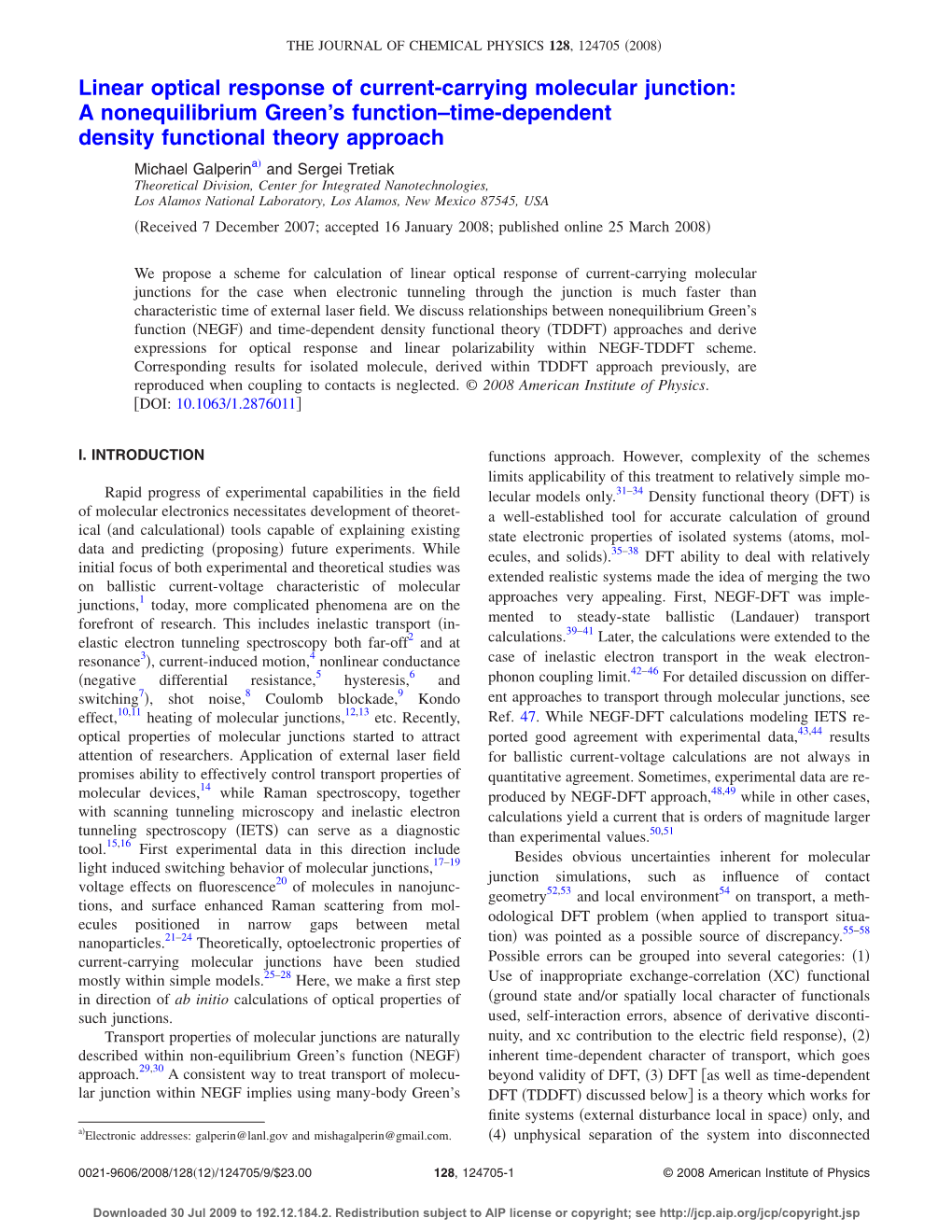 Linear Optical Response of Current-Carrying Molecular Junction