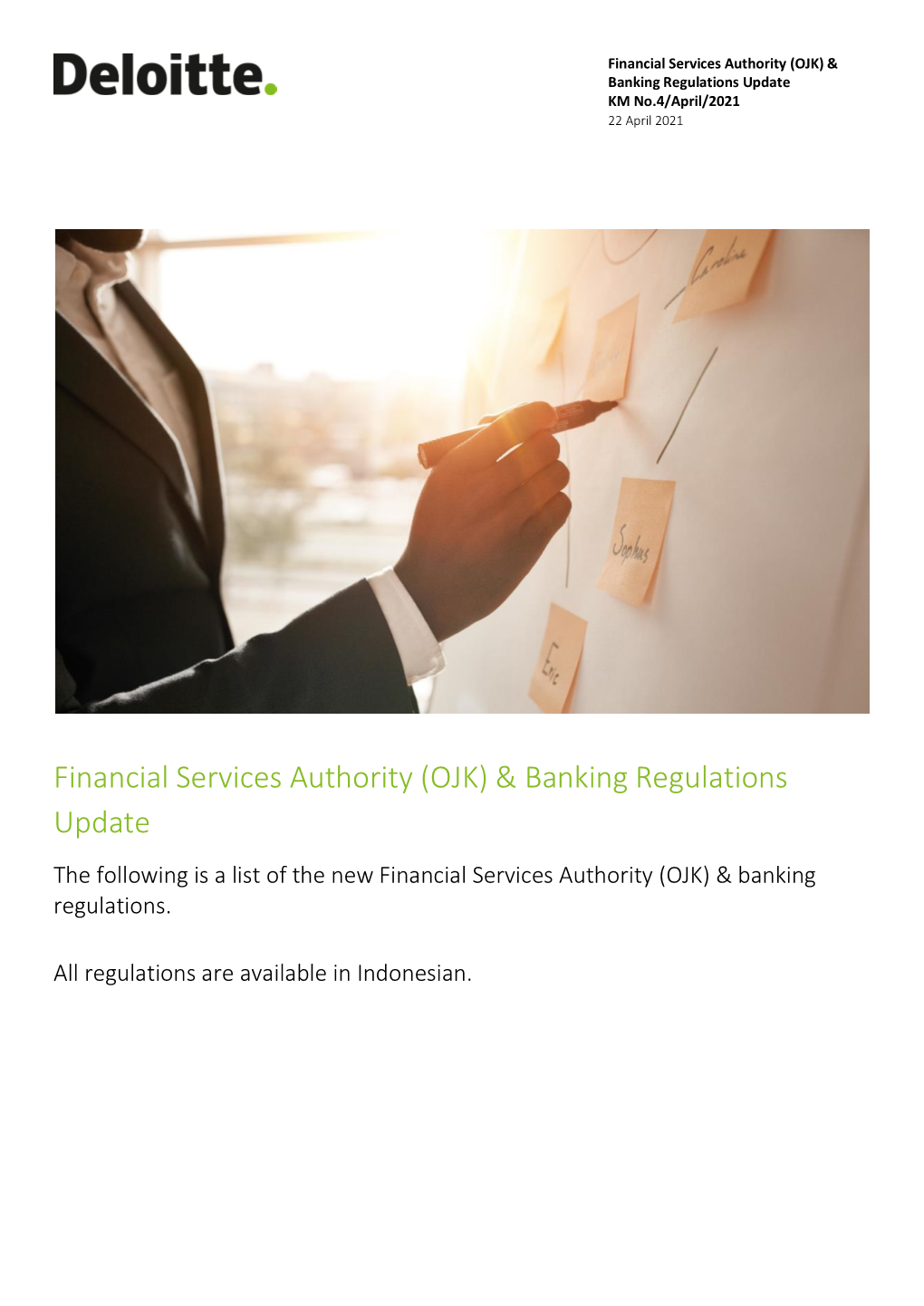 Financial Services Authority (OJK) & Banking Regulations