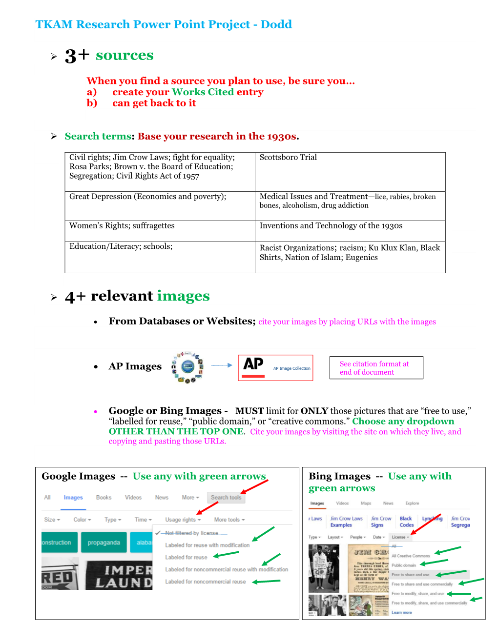 3+ Sources 4+ Relevant Images