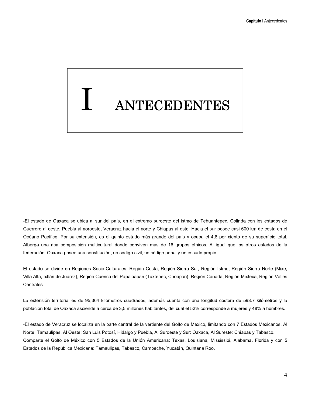 Antecedentes