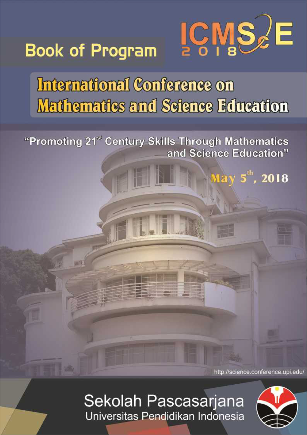 Book of Program Icmsce 2018