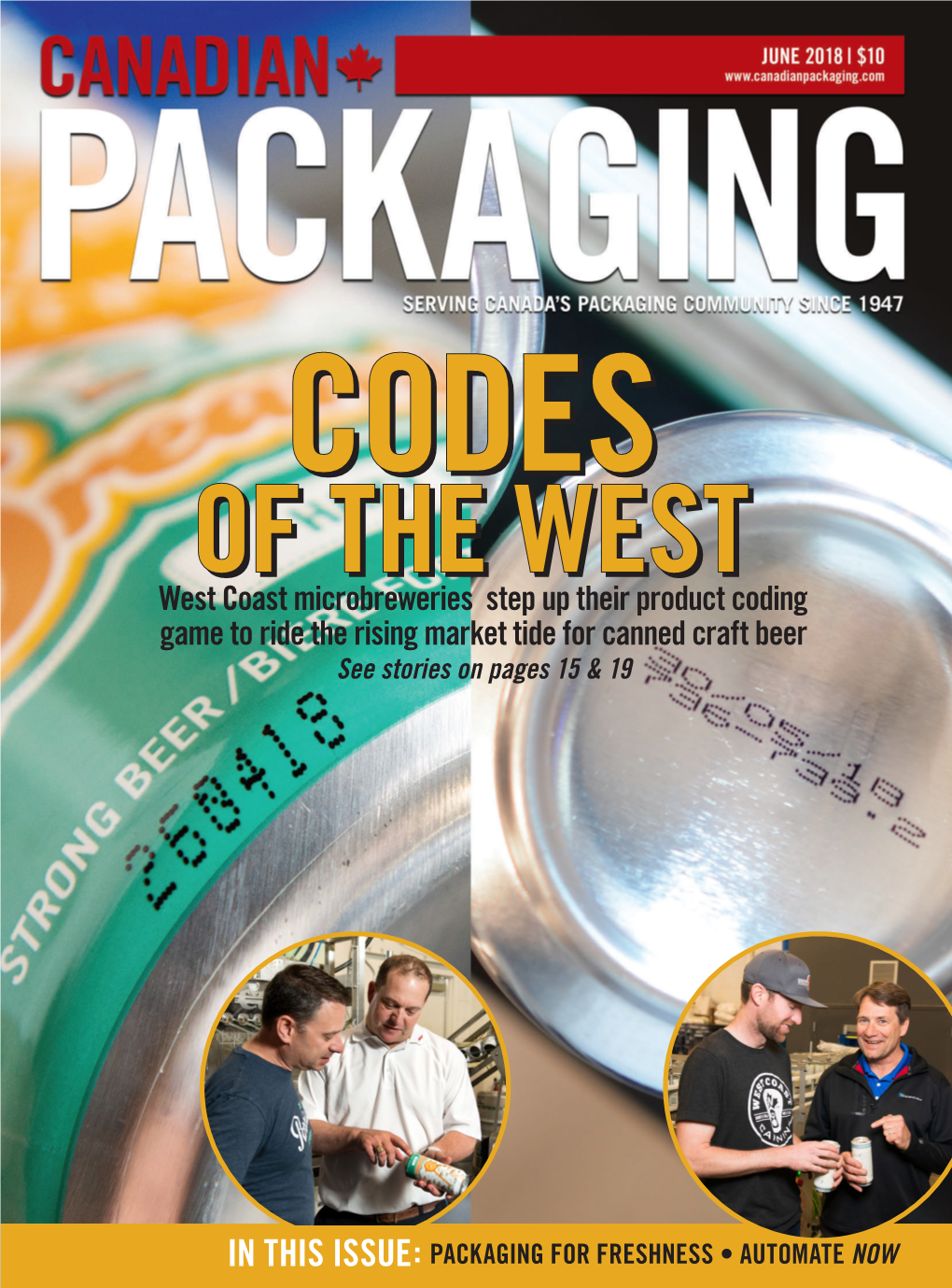 West Coast Microbreweries Step up Their Product Coding Game to Ride the Rising Market Tide for Canned Craft Beer