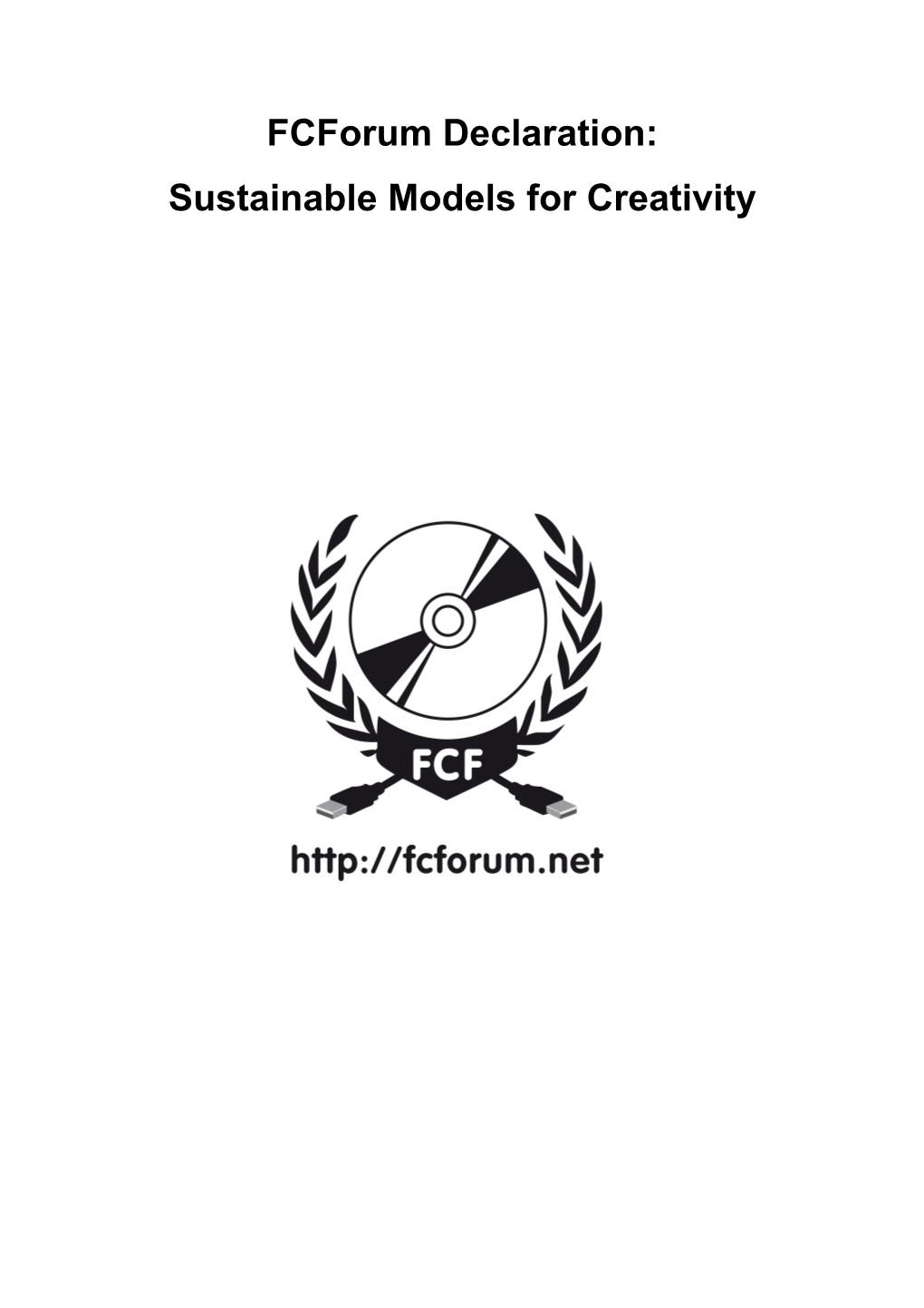 Sustainable Models for Creativity