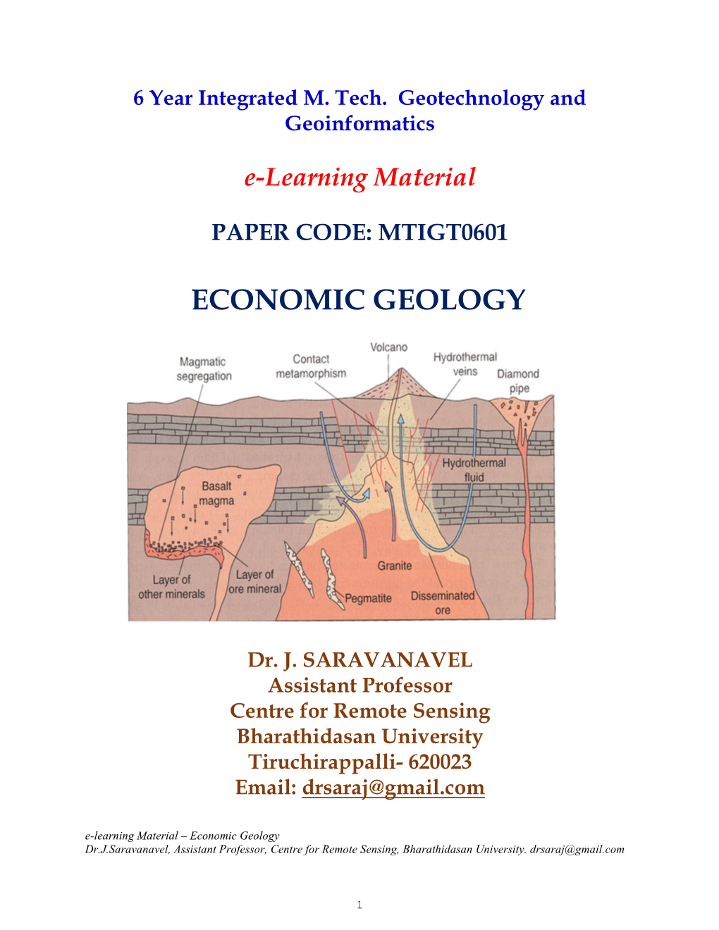 Economic Geology