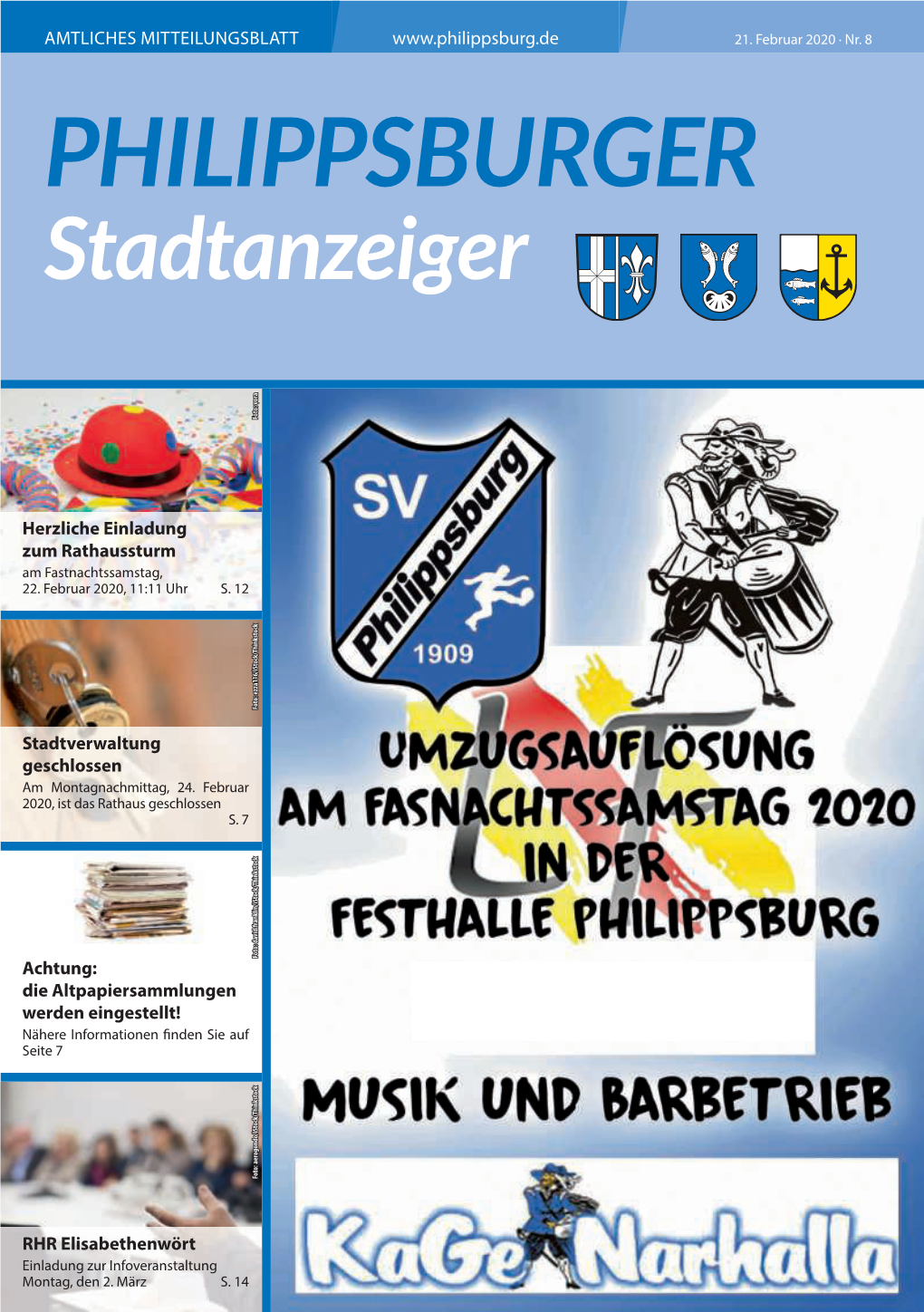 Stadtanzeiger Philippsburg KW08