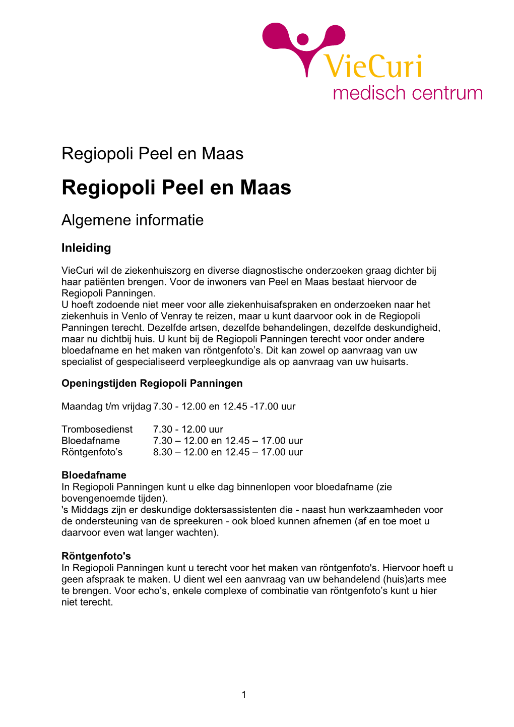 Regiopoli Peel En Maas