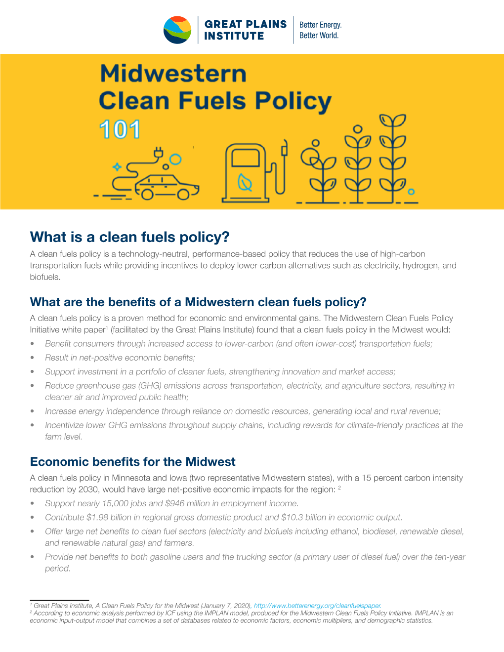 What Is a Clean Fuels Policy?