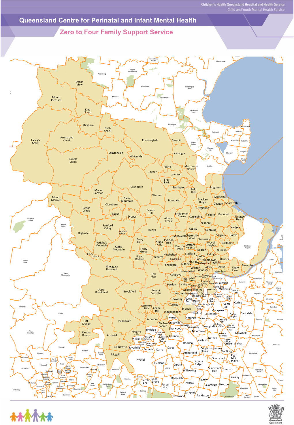 Zero to Four Family Support Service Catchment Area