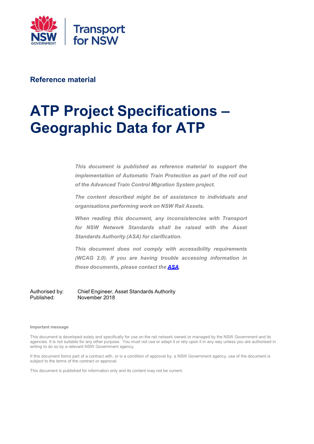 Geographic Data for ATP