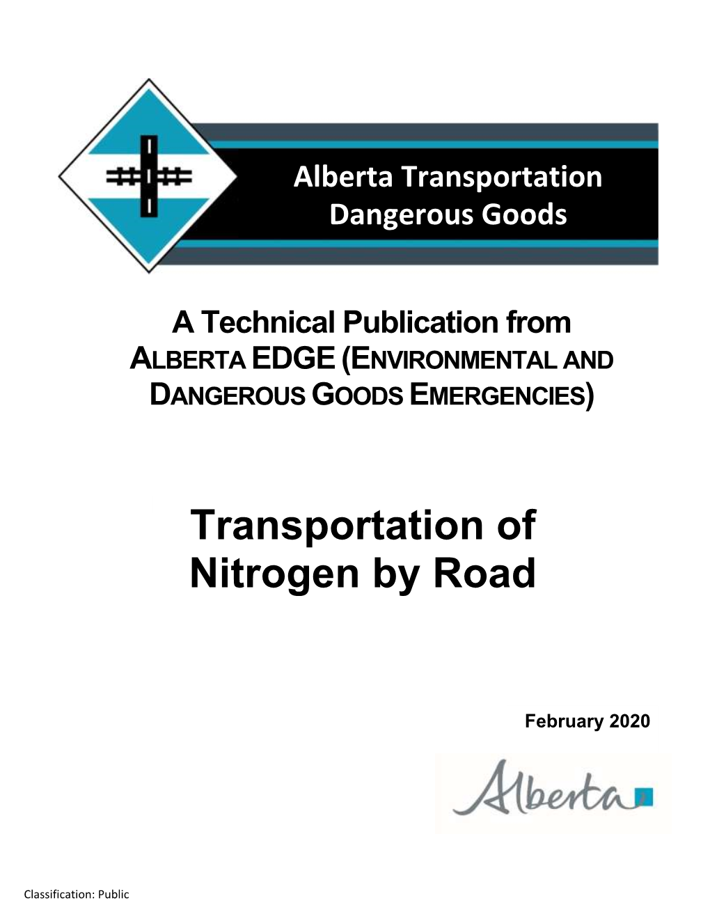 Transportation of Nitrogen by Road