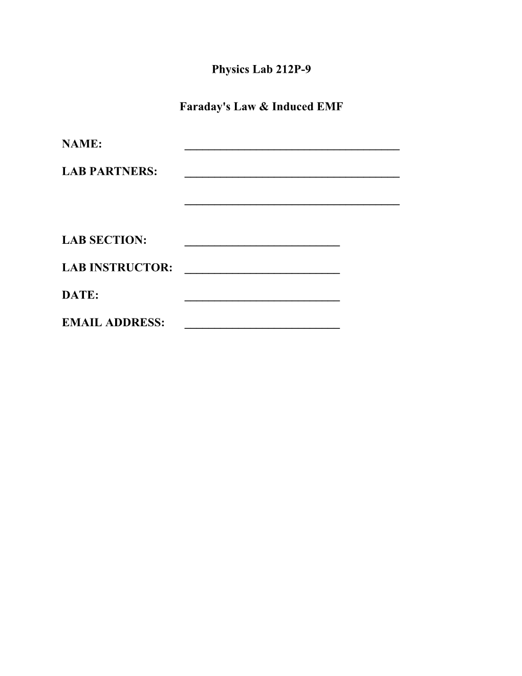 Faraday's Law & Induced EMF s1