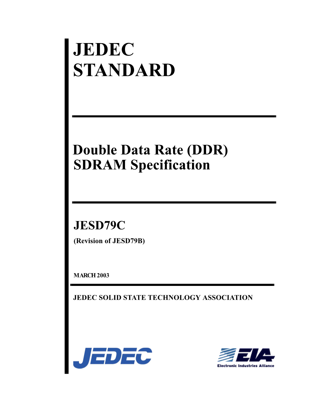 Jedec Standard