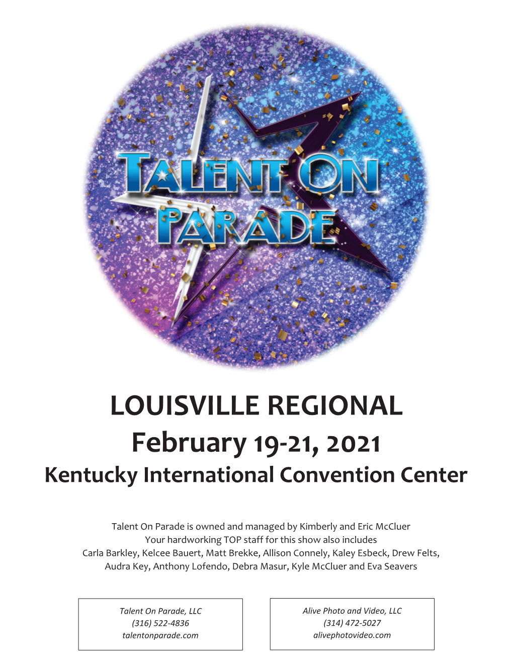 LOUISVILLE REGIONAL February 19-21, 2021