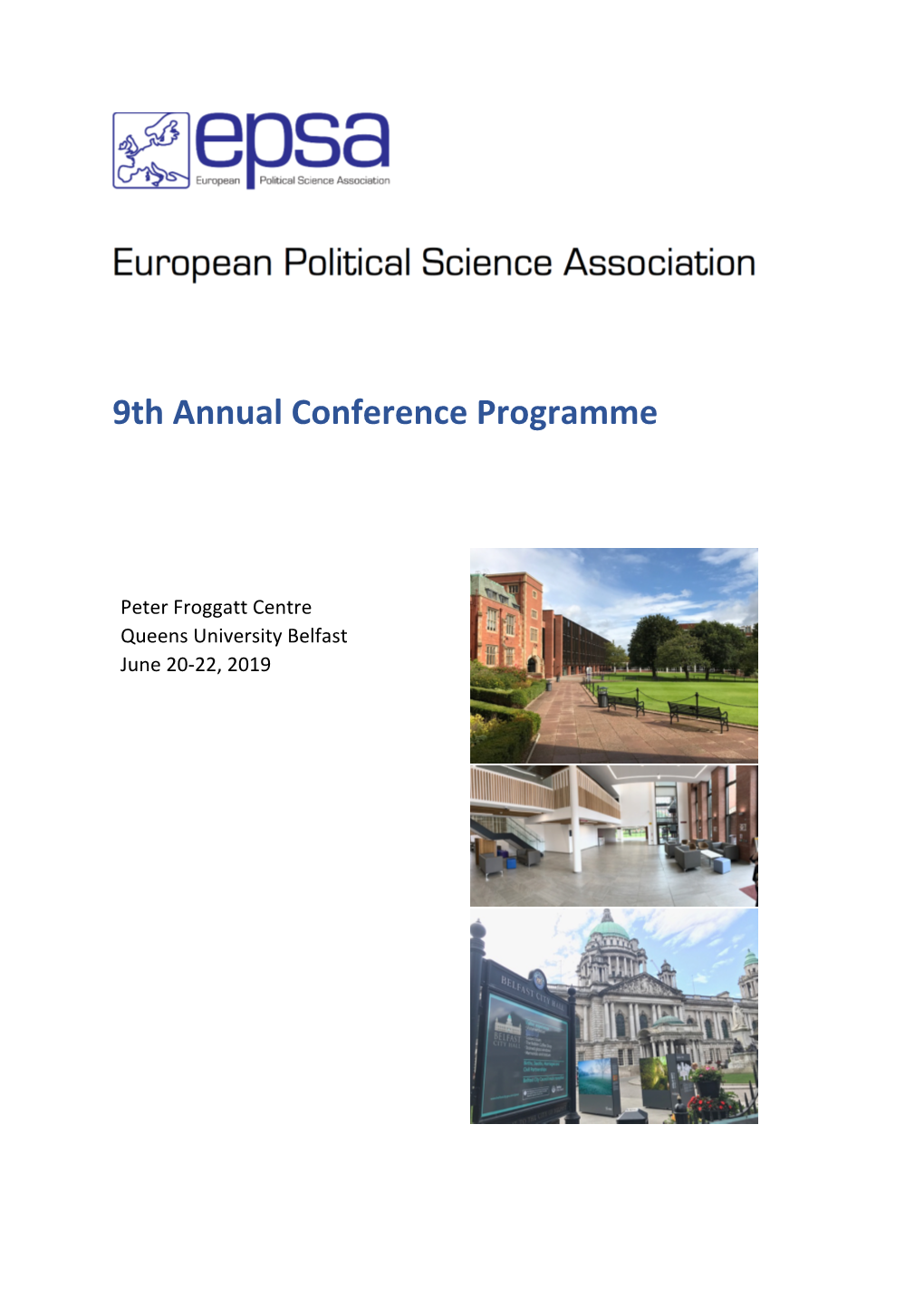 9Th Annual Conference Programme
