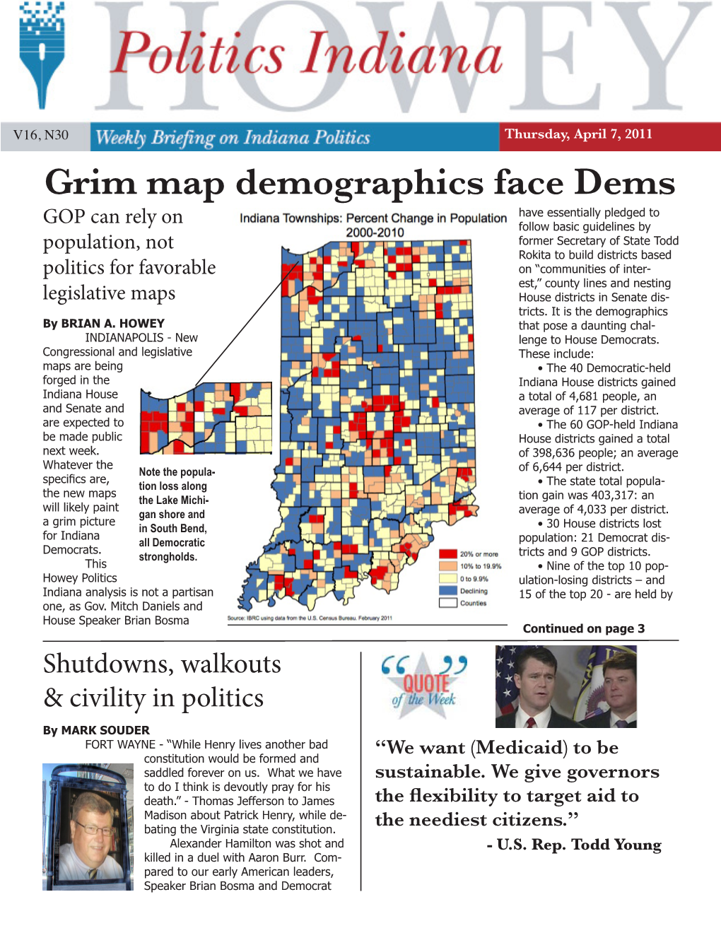 Grim Map Demographics Face Dems