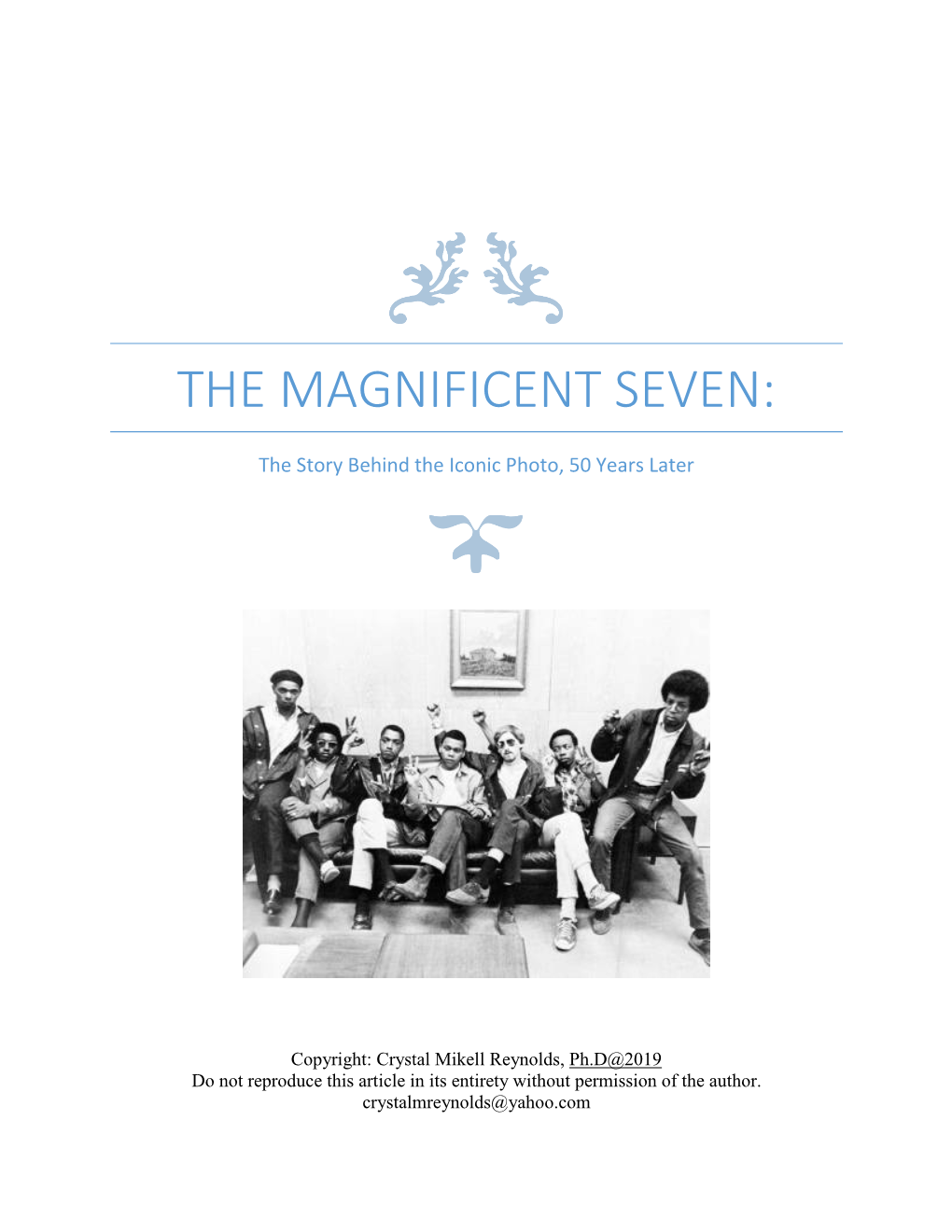 The Magnificent Seven