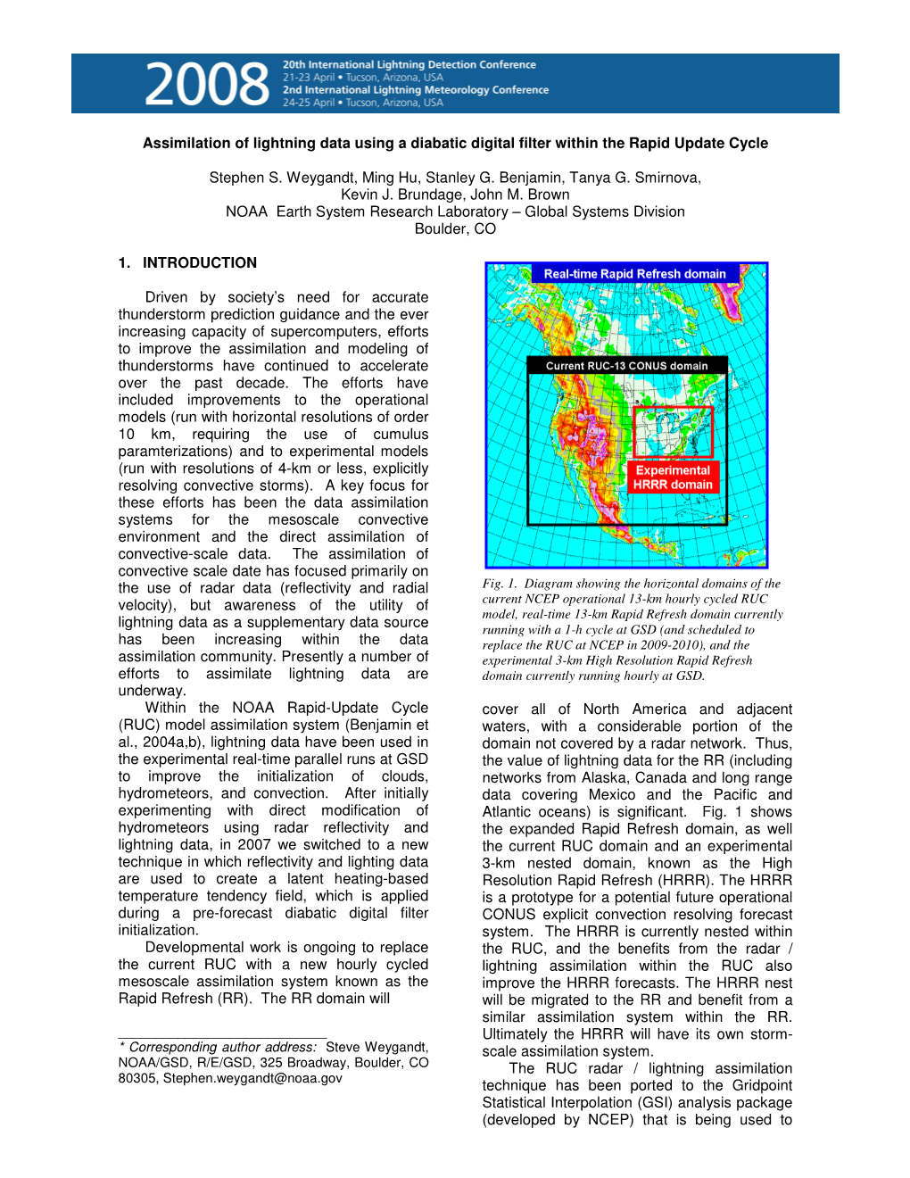 Assimilation of Lightning Data Using a Diabatic Digital Filter Within the Rapid Update Cycle